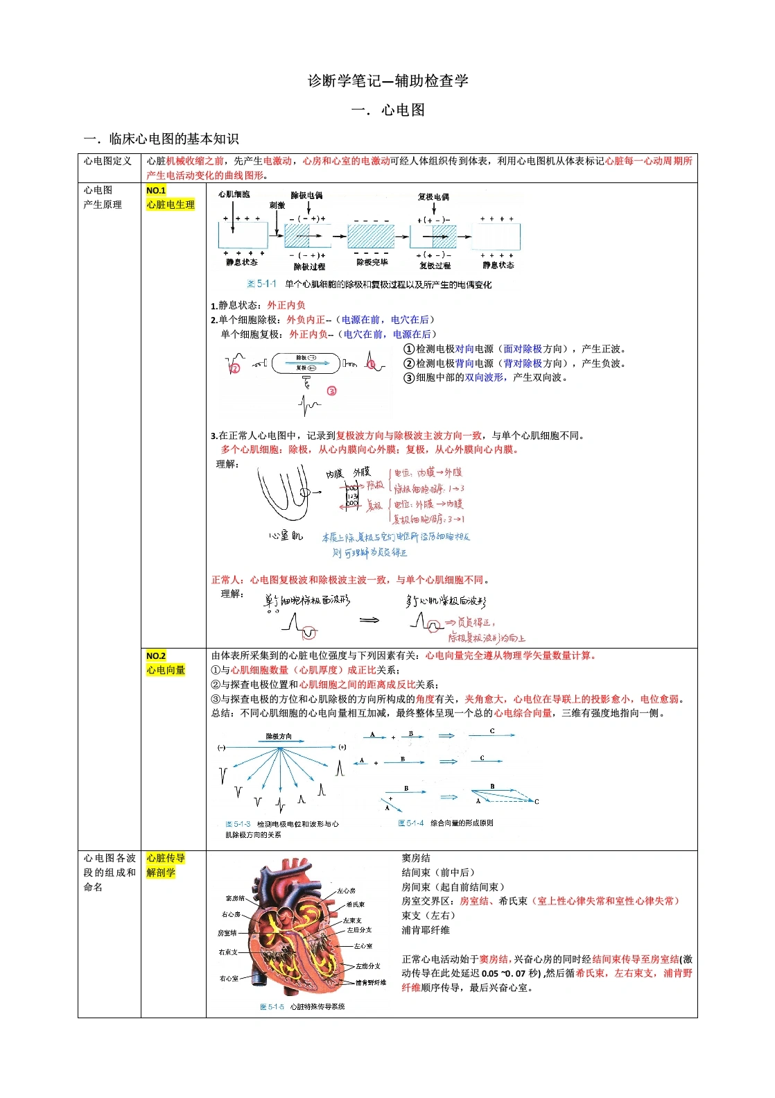 诊断学笔记-辅助检查学-医者文库